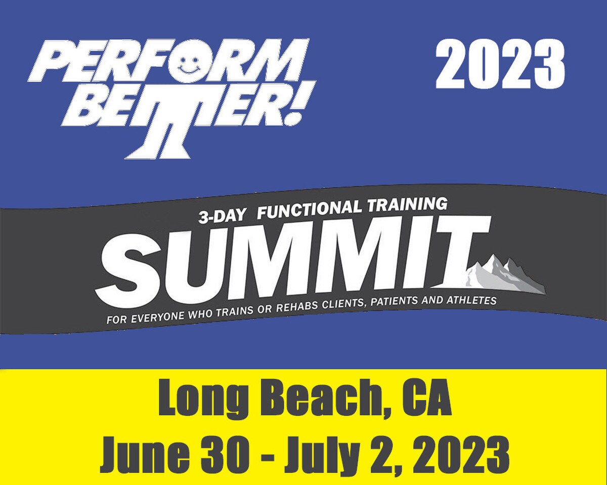2023 Three Day Functional Training Summit in Long Beach CA Image 1